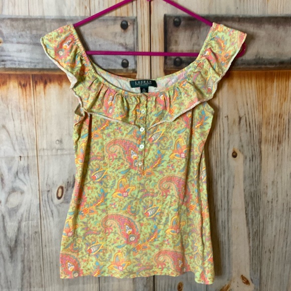 Lauren Ralph Lauren Tops - Lauren Ralph Lauren Floral Tank Top